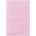 A pastel pink textured surface resembling MH-USA 6 x 9 Anti-Static Flush Cut Foam Pouches displays a slight graininess, creating a delicate play of blush shades.