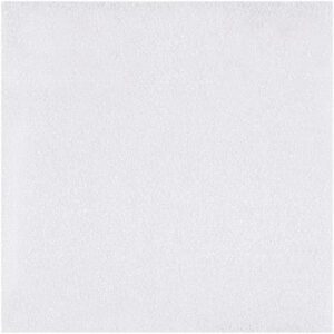A subtle textured plain white square, similar to the smooth finish of MH-USA 8 x 8 Air Foam Sheets (1800/Case).
