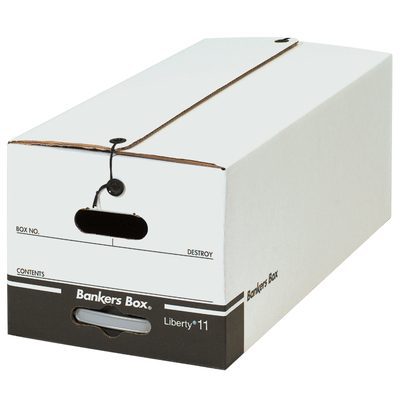 MH-USA 24 x 12 x 10 1/4" String and Button File Storage Boxes (12/Case)