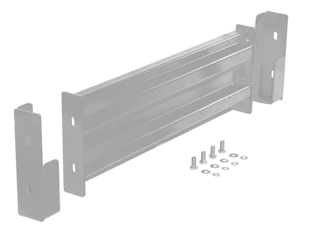 Drop-In Style Guard Rail 3 Ft Silver