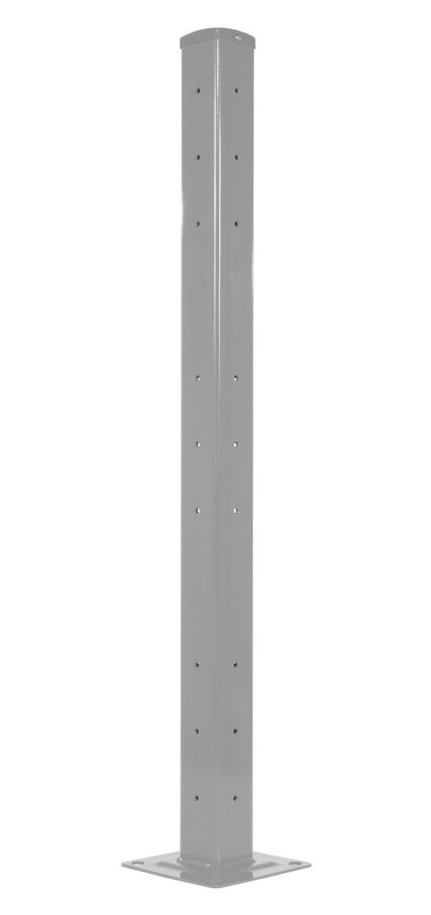 Rigid Tube Post 60 In Drop-In Style Silver Lining