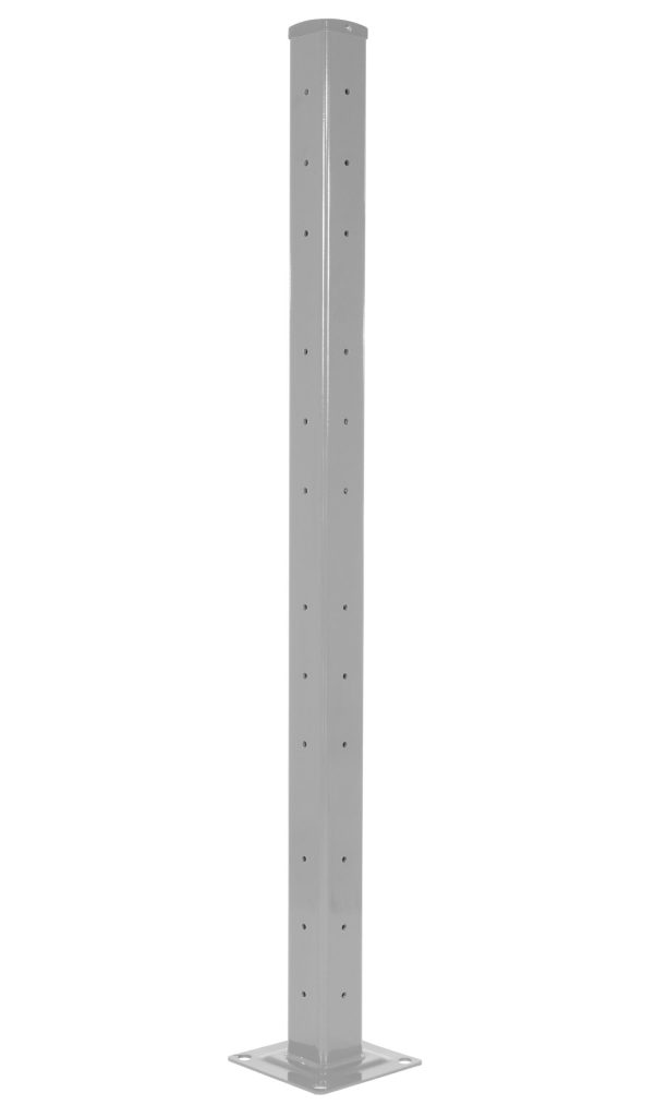 Rigid Tube Post 72 In Drop-In Style Silver Lining