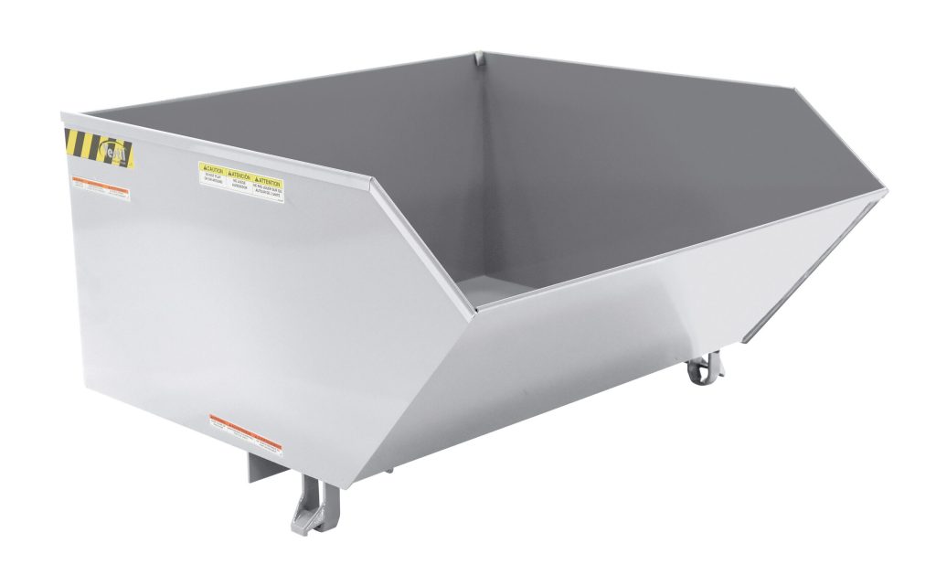 Low Profile Hopper Hd 1 Cu Yd-Silver Lining