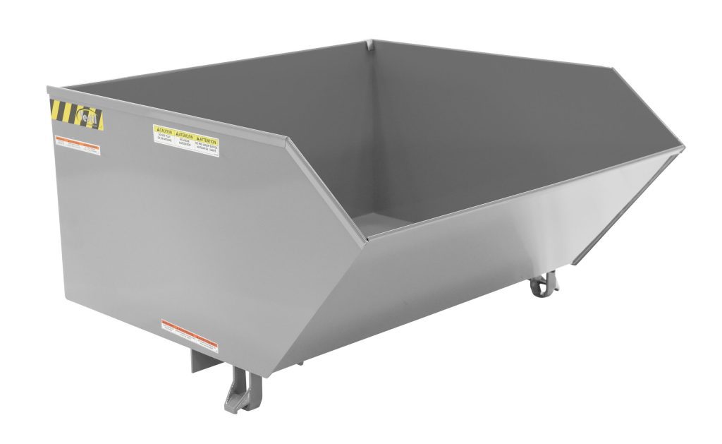 Low Profile Hopper Ld 1 Cu Yd-Machine Gray