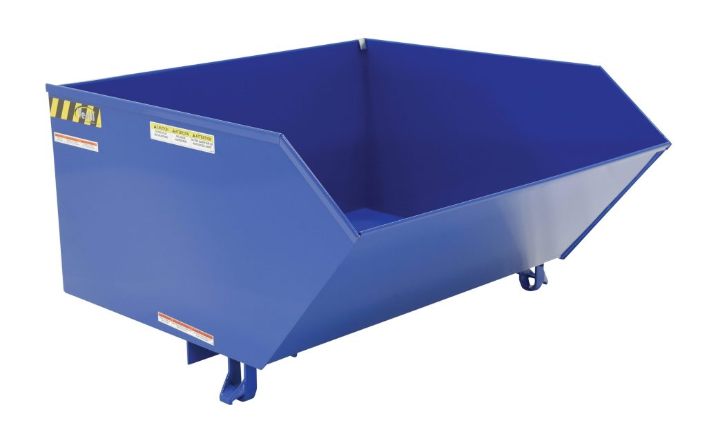 Low Profile Hopper Ld 1 Cu Yd-Blue
