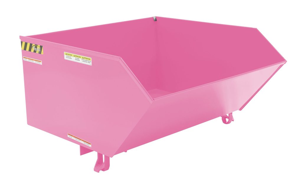 Low Profile Hopper Md 1 Cu Yd-Bubble Gum