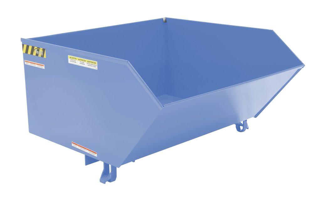 Low Profile Hopper Md 1 Cu Yd-Sky Blue
