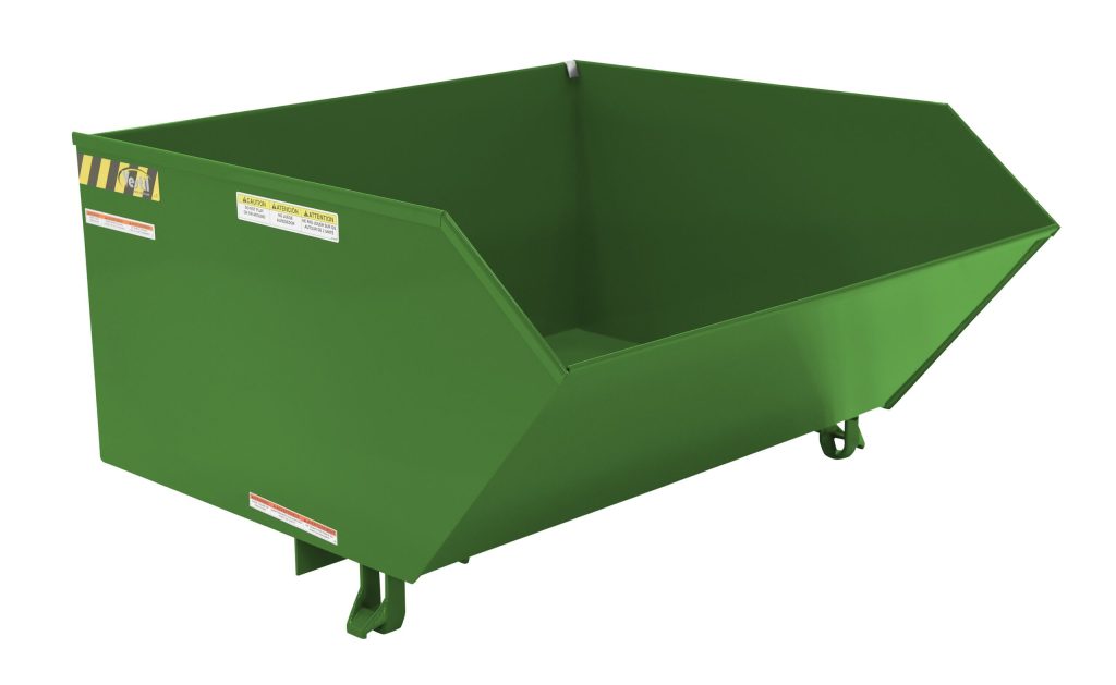 Low Profile Hopper Md 1 Cu Yd-Green