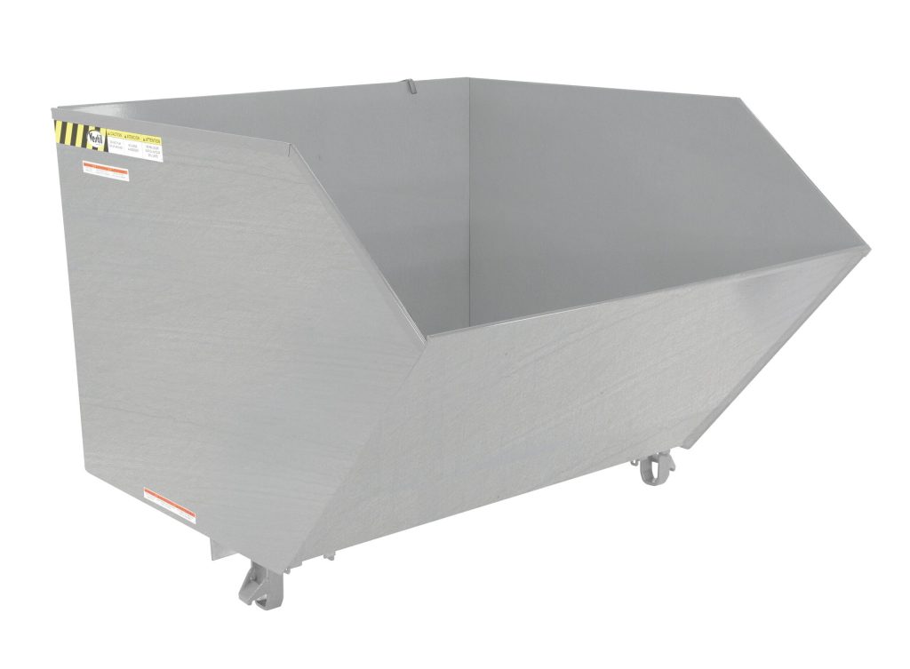 Low Profile Hopper Hd 1.5 Cu Yd-Galanized