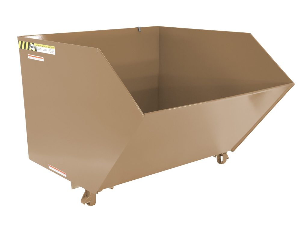 Low Profile Hopper Ld 1.5 Cu Yd-Khaki Tan