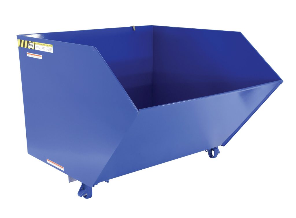 Low Profile Hopper Ld 1.5 Cu Yd-Blue