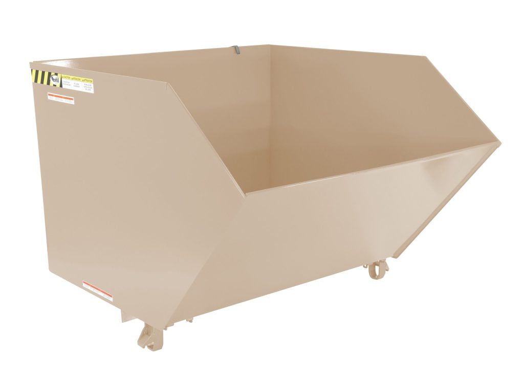 Low Profile Hopper Md 1.5 Cu Yd-Sandy Biege