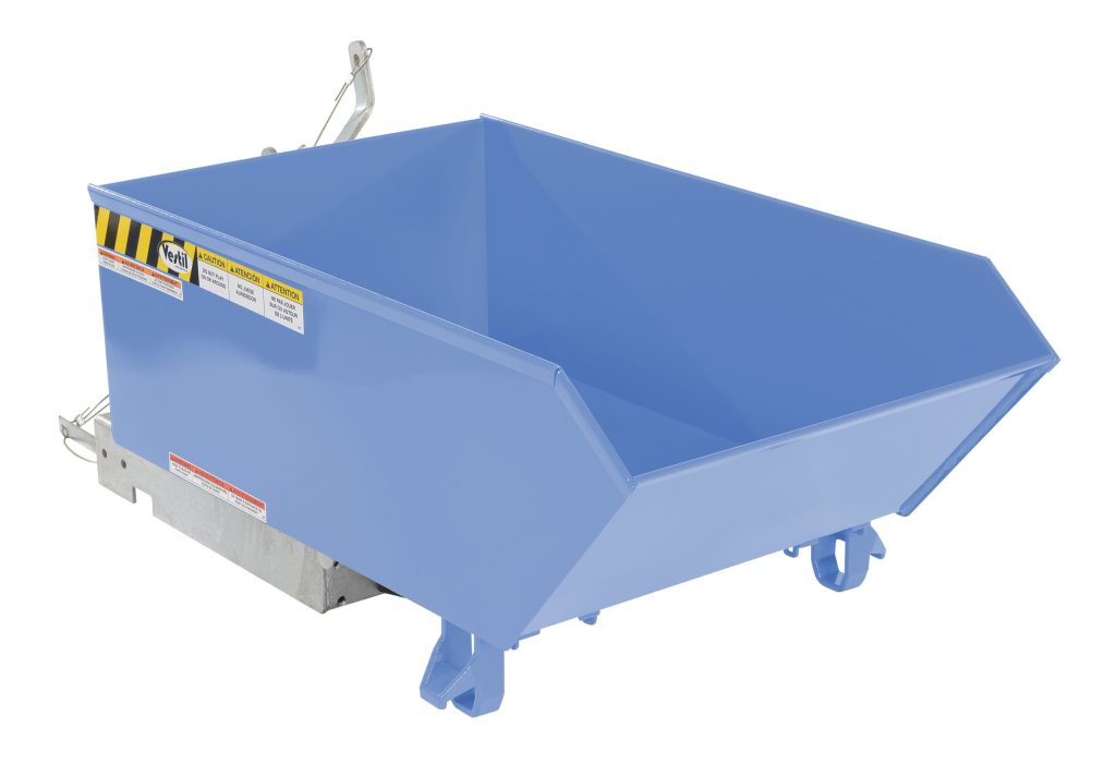 Low Profile Hopper Hd .25 Cu Yd-Sky Blue