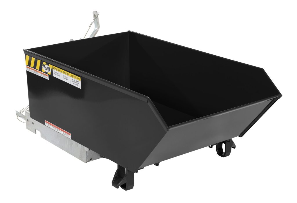 Low Profile Hopper Hd .25 Cu Yd-Hi Gloss Blk