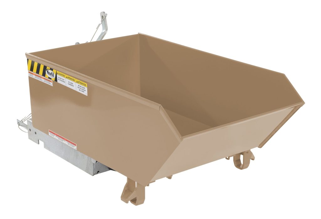 Low Profile Hopper Hd .25 Cu Yd-Khaki Tan