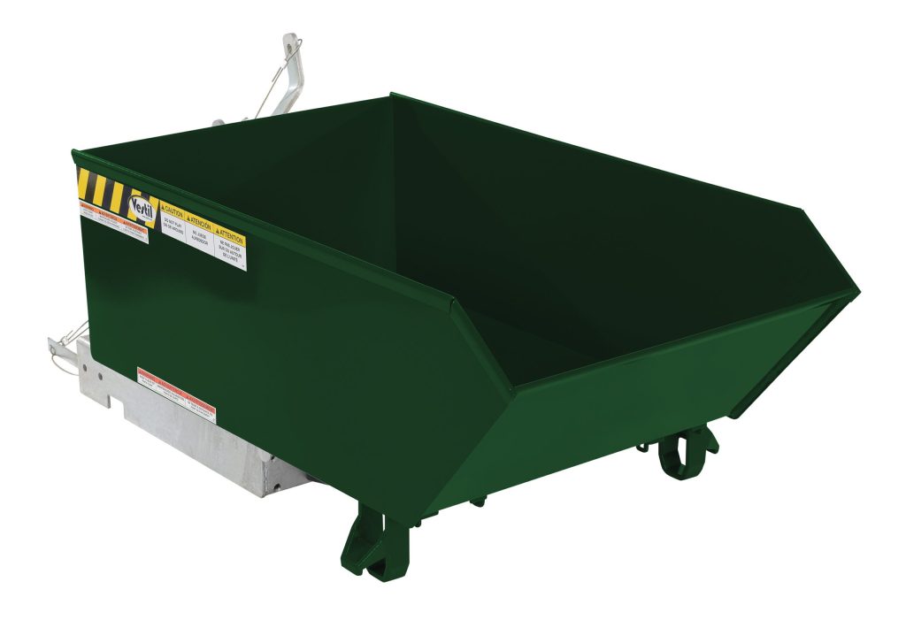 Low Profile Hopper Hd .25 Cu Yd-Hunter Green