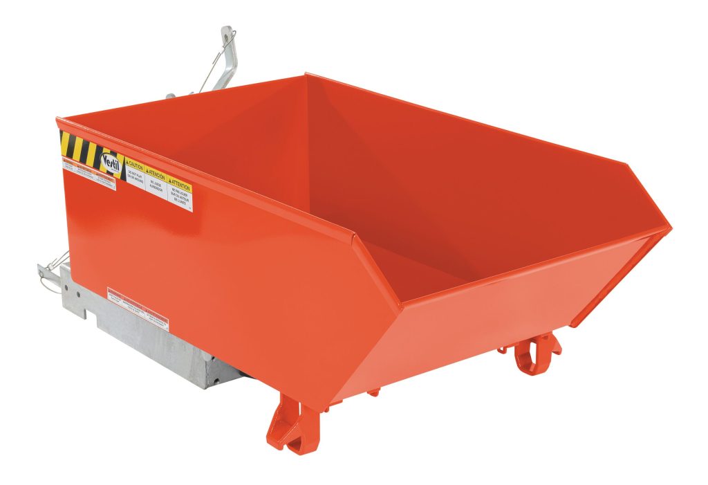 Low Profile Hopper Hd .25 Cu Yd-Orange