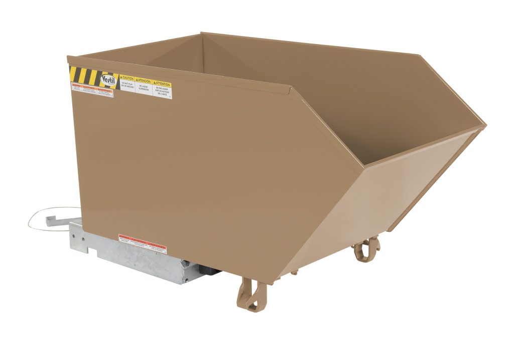 Low Profile Hopper Hd .50 Cu Yd-Khaki Tan