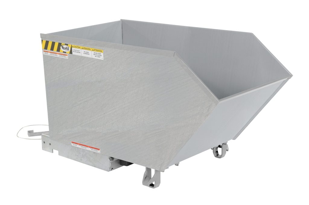 Low Profile Hopper Hd .50 Cu Yd-Galanized