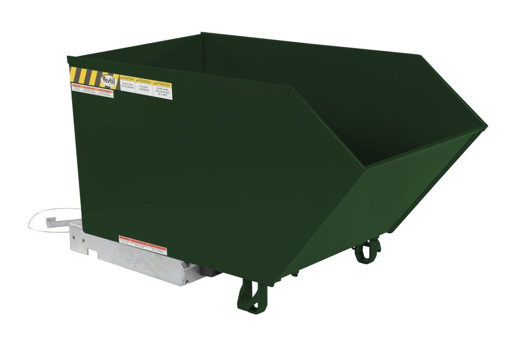 Low Profile Hopper Hd .50 Cu Yd-Hunter Green