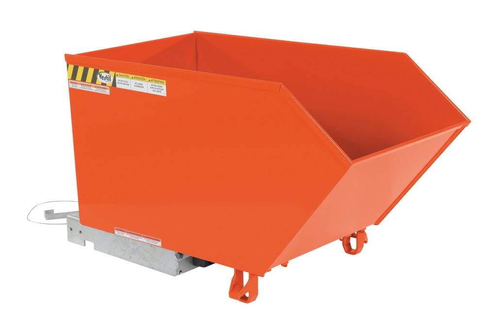 Low Profile Hopper Hd .50 Cu Yd-Orange