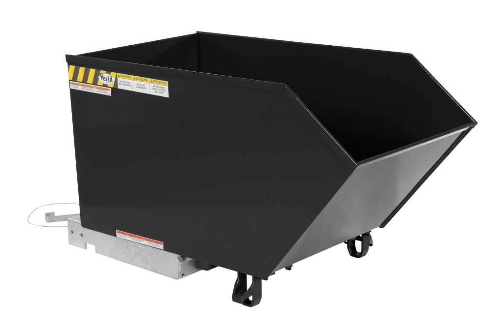 Low Profile Hopper Ld .50 Cu Yd-Hi Gloss Blk