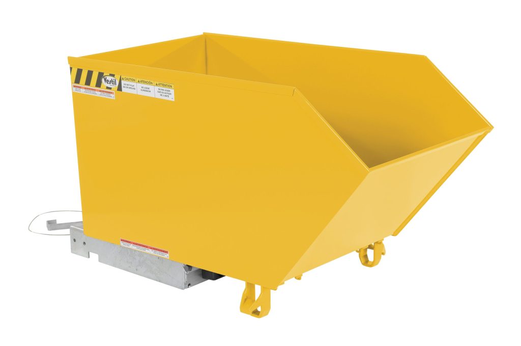 Low Profile Hopper Ld .50 Cu Yd-Yellow
