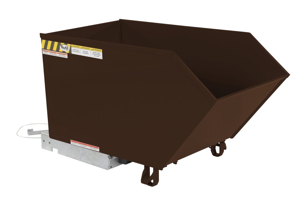 Low Profile Hopper Md .50 Cu Yd-Earth Brown