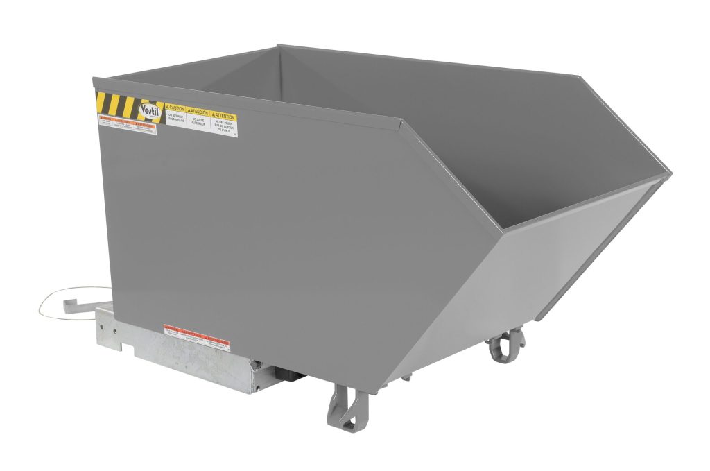 Low Profile Hopper Md .50 Cu Yd-Machine Gray