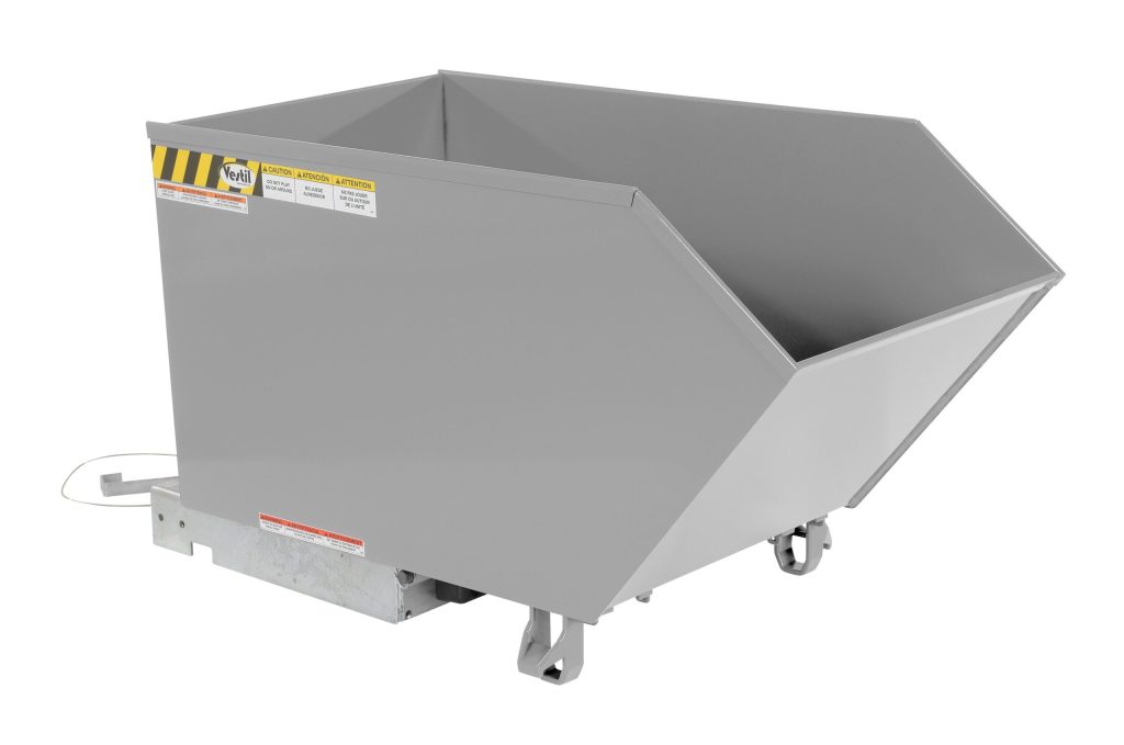 Low Profile Hopper Md .50 Cu Yd-Silver Lining