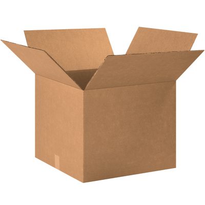 HD202016DW.jpg An open MH-USA 20 x 20 x 16 double wall box with flaps spread outward rests against a white background. This sturdy brown corrugated box, ideal for secure packaging and shipping, is sold in bundles of ten.