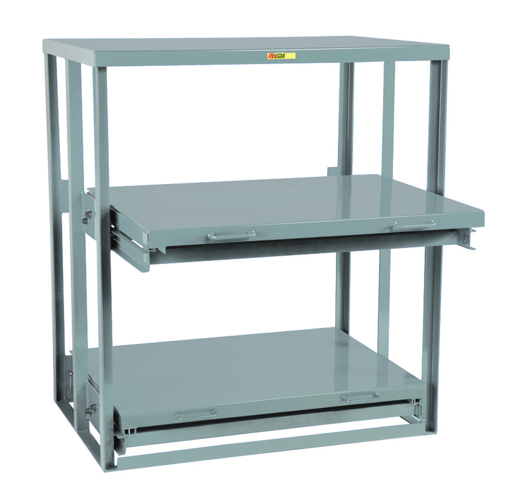 Heavy-Duty Roll-Out Shelving