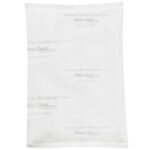 The 6 oz., white rectangular Tech Pack™ Moisture Safe Refrigerant Pack, measuring 6 x 4 x 3/4 inches with Polar Tech printed text, is sealed for temperature control during shipping, and comes in cases of 96.