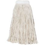 A cream-colored tassel skirt with a thick waistband mirrors the textured look of an MH-USA Cut-End Wet Mop Head. The skirts flowing tassels, akin to strands of Cotton - Lbs16 (12/Case), sway gracefully with every step, creating a beautifully layered appearance.