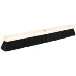 The MH-USA 24 Light-Duty Broom Head (2 1/2 Black Tampico) with dense bristles is designed for effective sweeping.