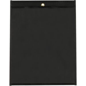 The MH-USA 9 x 12 Solid Back Job Ticket Holders include a black wall mount pocket and metal grommet for easy hanging. Rectangular and durable, theyre ideal for organizing documents efficiently. Sold in cases of 25.