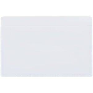 The versatile MH-USA 2 x 3 1/2 Top Loading Self-Adhesive Holder (50/Case) provides a pristine white surface, similar to a smooth whiteboard, ideal for creative expression.