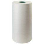 A large cylindrical 18 - 50 lb. Bogus Kraft Paper Roll (720/Roll) with a visible blue core stands vertically against a white background.