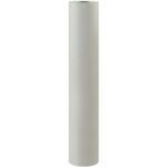 A tall, cylindrical roll of 48 - 50 lb. Bogus Kraft Paper Rolls (720/Roll) stands elegantly against a white background, highlighting its utilitarian charm.