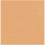 A square sheet of brown cardboard with a plain, uniform texture resembles a 50 lb. Kraft Paper Sheet, sized 12 x 12, from a bundle weighing 50 lbs.