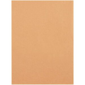 The 18 x 24 - 30 lb. Kraft Paper Sheets come in a sturdy 50 lbs. bundle, featuring smooth, light brown plain sheets ideal for various creative and practical uses.