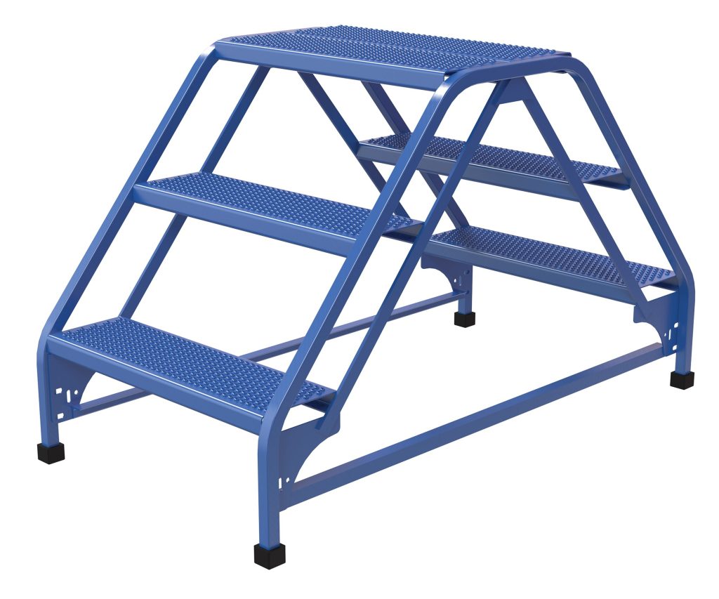Double Sided Ladder 3 Step 26.0625W Perf