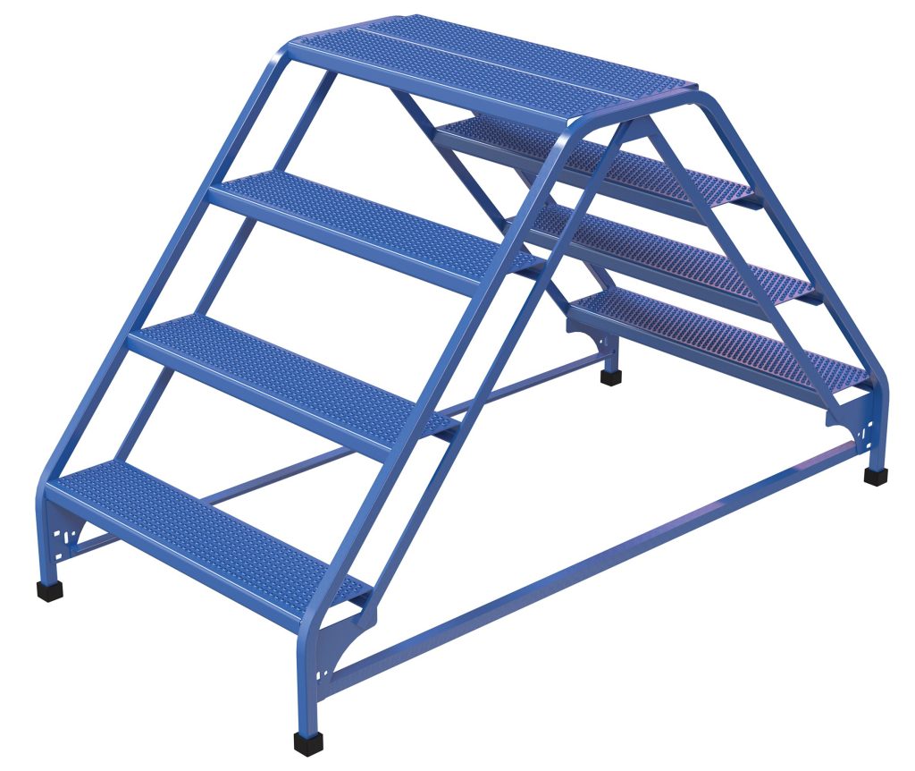 Double Sided Ladder 4 Step 32.75W Perf