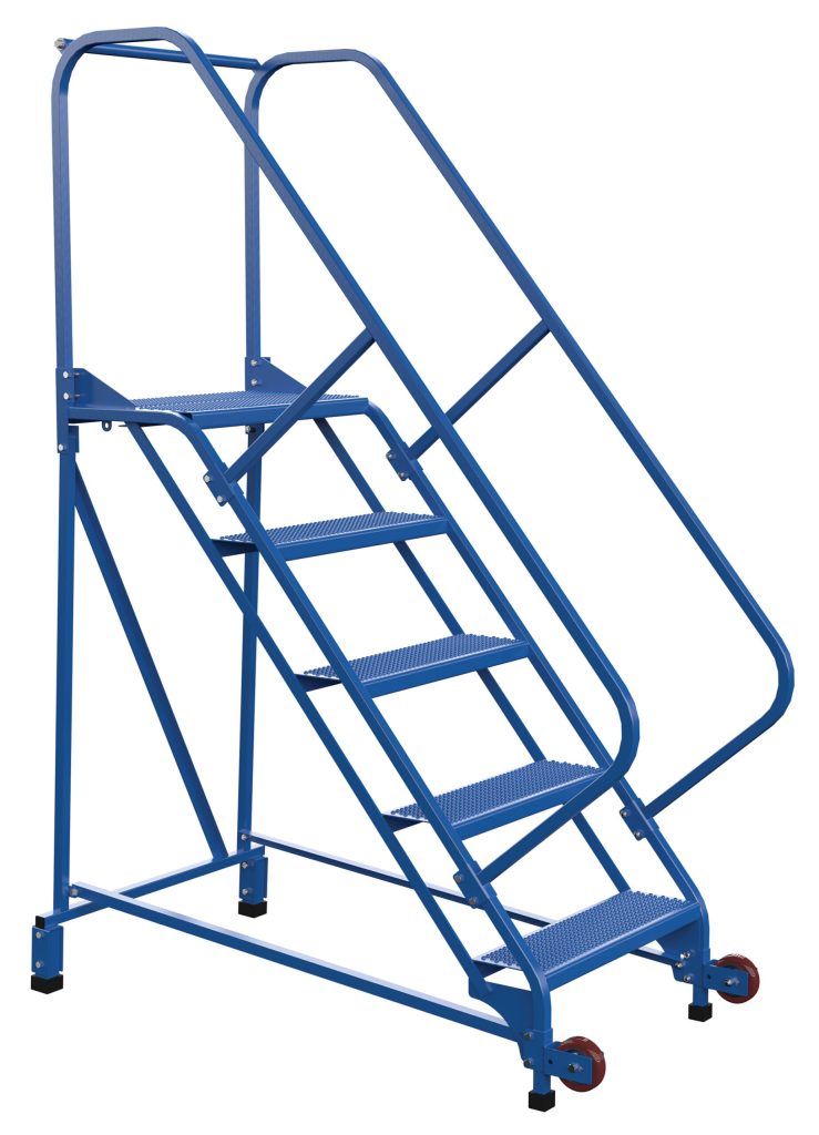 Tip-N-Roll Ladder Perforated 5 Step 50°