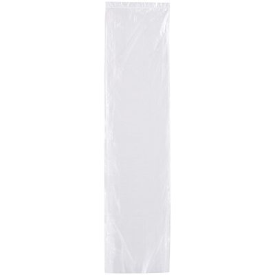 LBF3036MC.jpg The MH-USA 30 x 36 Clear Can Liner from a case of 250 stands tall against a plain white background.