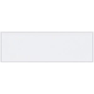 The 1 x 3 Open-Edge™ plastic label holders feature a blank white panel with a gray border, perfect for organizing information efficiently. Each case contains 50 durable holders.