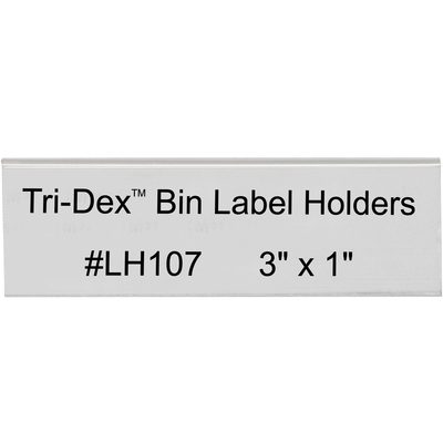Tri-Dex Bin Label Holders