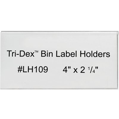Tri-Dex™ Bin Label Holders (25/Case)