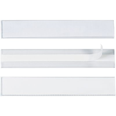 Hol-Dex® Self-Adhesive Plastic Label Holders (12/Case)