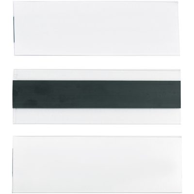 Hol-Dex® Magnetic Plastic Label Holders (12/Case)